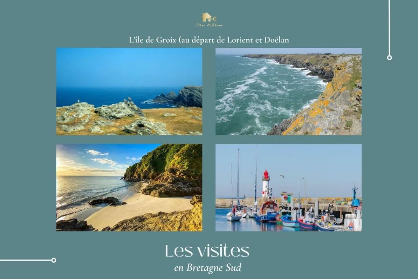 Casa de Férias L Ame Voyageuse, Raffinee, 2-8 Personnes, 15 Min Des Plages Baye