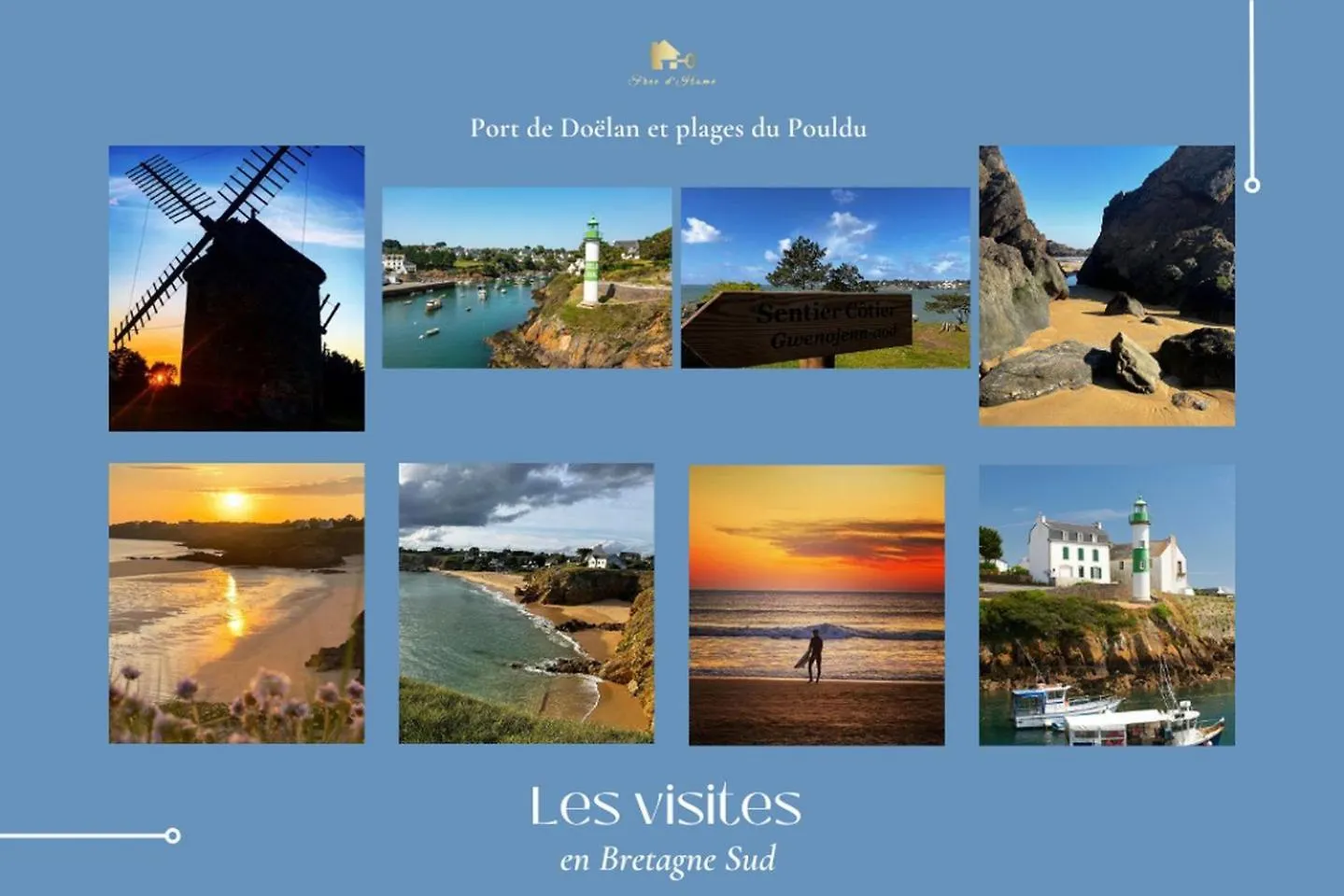 Casa de Férias L Ame Voyageuse, Raffinee, 2-8 Personnes, 15 Min Des Plages Baye